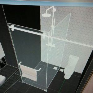Original Bathroom Drawing 3D